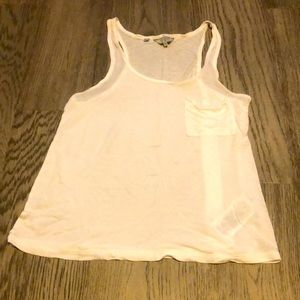 Guess? White Tank with pocket detail in size XS